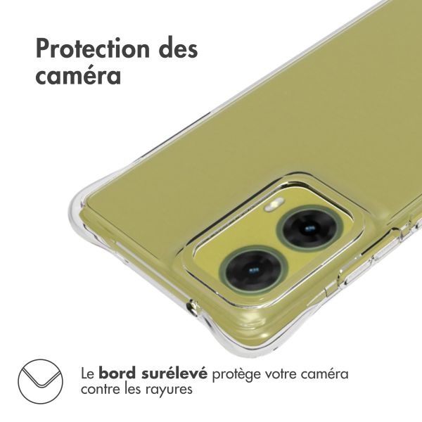 imoshion Coque antichoc Motorola Moto G85 - Transparent