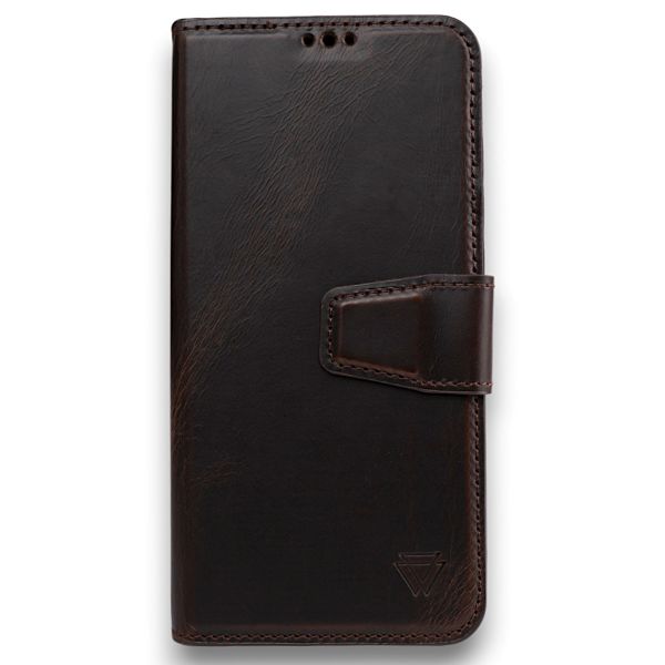 Wachikopa Étui de téléphone portefeuille Magic 2-in-1 Samsung S23 - Dark Brown