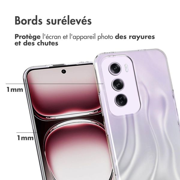 Accezz Coque Clear Oppo Reno 12 Pro - Transparent