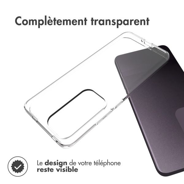 Accezz Coque Clear Oppo Reno 12 - Transparent