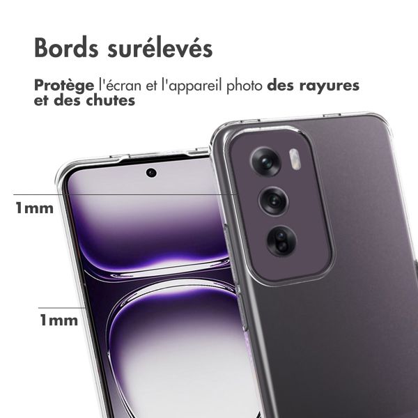 Accezz Coque Clear Oppo Reno 12 - Transparent