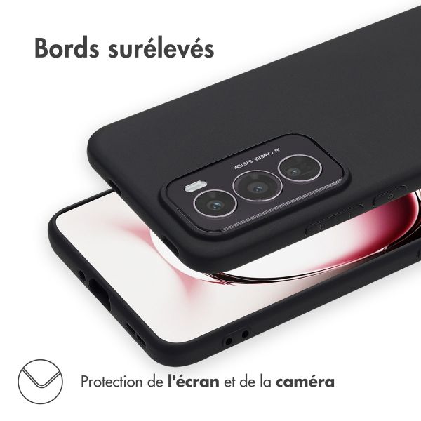 imoshion Coque Couleur Oppo Reno 12 Pro - Noir