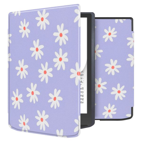 imoshion Slim Soft Sleepcover Pocketbook InkPad Color 3 / InkPad 4 - Flowers Distance