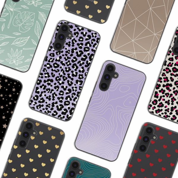 imoshion Coque Design Samsung Galaxy A54 (5G) - Leopard Lilac