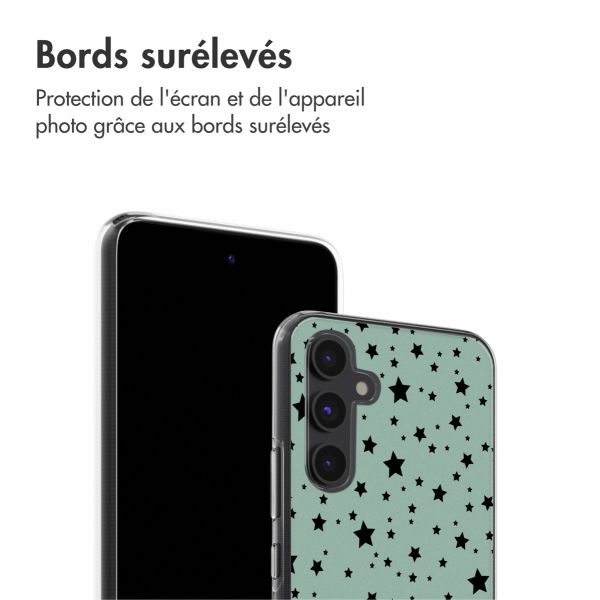 imoshion Coque Design Samsung Galaxy A54 (5G) - Stars Mint