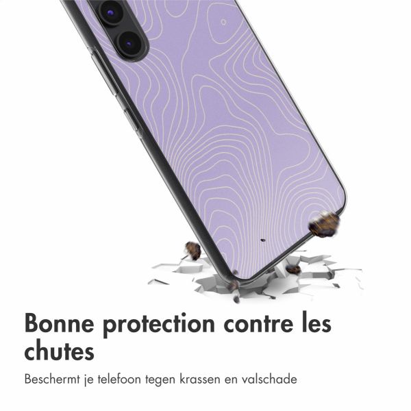 imoshion Coque Design Samsung Galaxy A54 (5G) - Topo Lilac