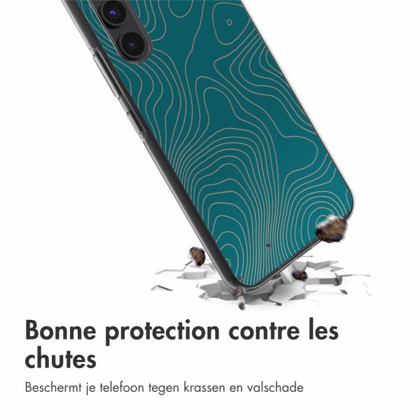 imoshion Coque Design Samsung Galaxy A54 (5G) - Topo Turquoise