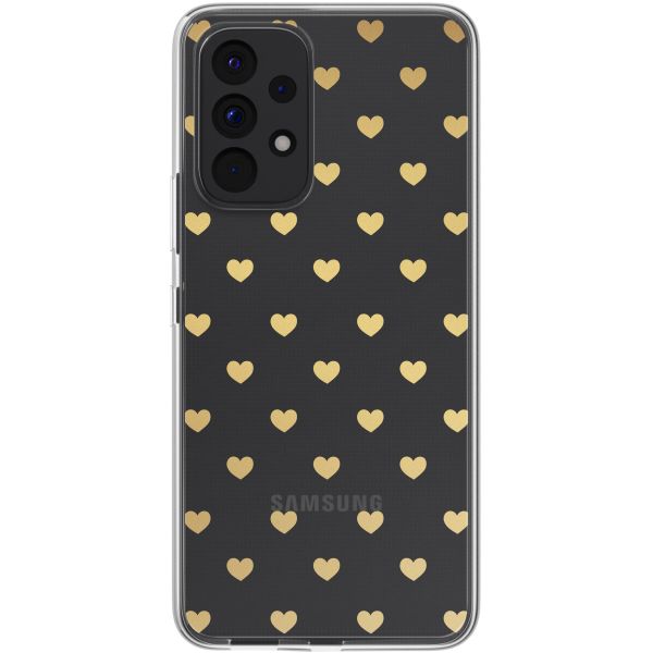 imoshion Coque Design Samsung Galaxy A53 - Golden Hearts