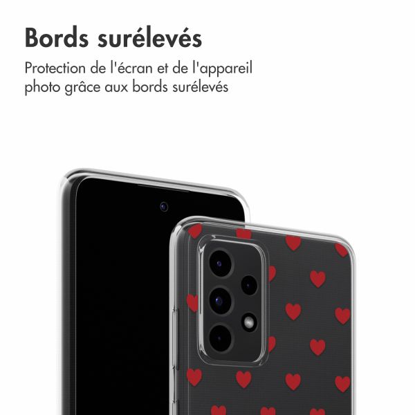 imoshion Coque Design Samsung Galaxy A52(s) (5G/4G) - Red Hearts