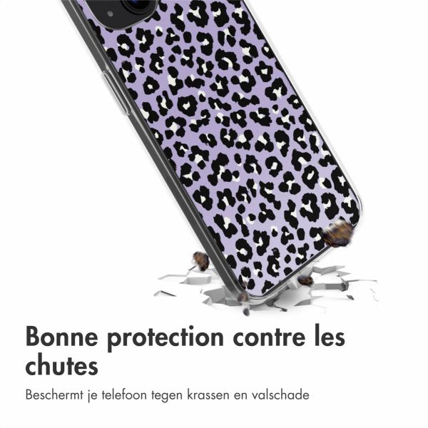 imoshion Coque Design iPhone 13- Leopard Lilac