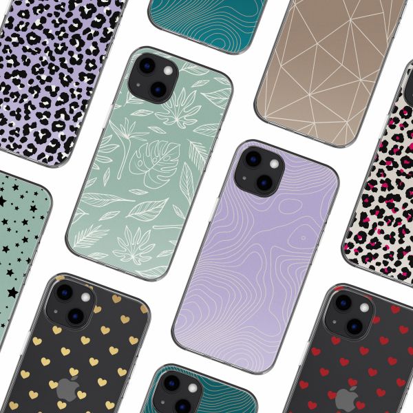 imoshion Coque Design iPhone 13 - Leaves Line-Art