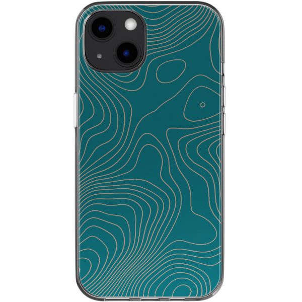 imoshion Coque Design iPhone 13 - Topo Turquoise