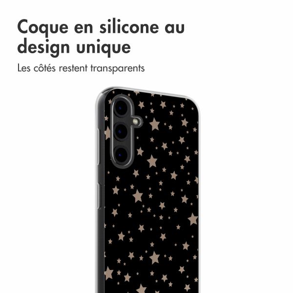 imoshion Coque Design Samsung Galaxy A14 (5G) - Stars Beige Reverse