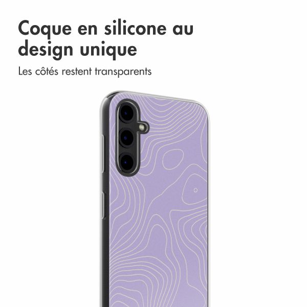 imoshion Coque Design Samsung Galaxy A14 (5G) - Topo Lilac