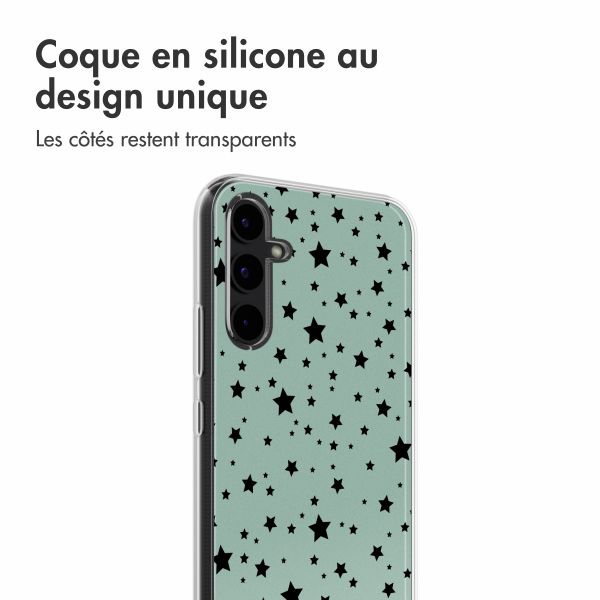 imoshion Coque Design Samsung Galaxy A34 (5G) - Stars Mint