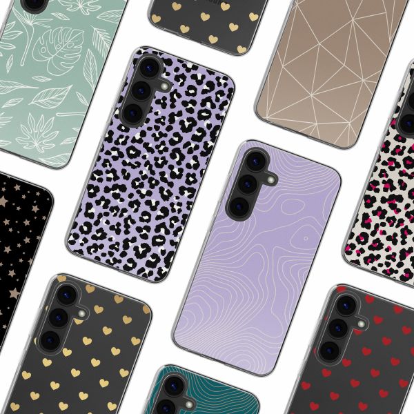 imoshion Coque Design Samsung Galaxy S24 - Leopard Lilac