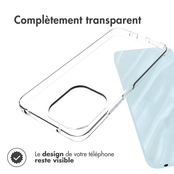 Accezz Coque Clear Xiaomi Redmi 13 4G - Transparent