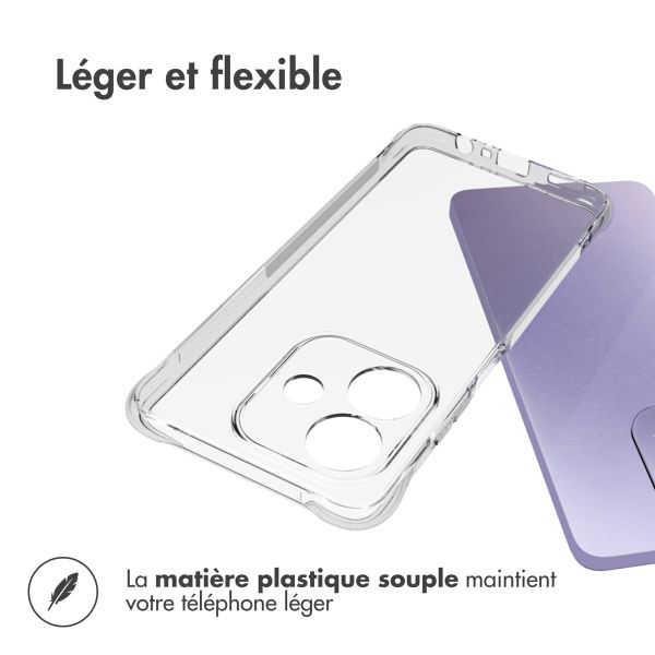 imoshion Coque antichoc Oppo A40 (4G) / Oppo A40M (4G) / Oppo A60 (5G) - Transparent