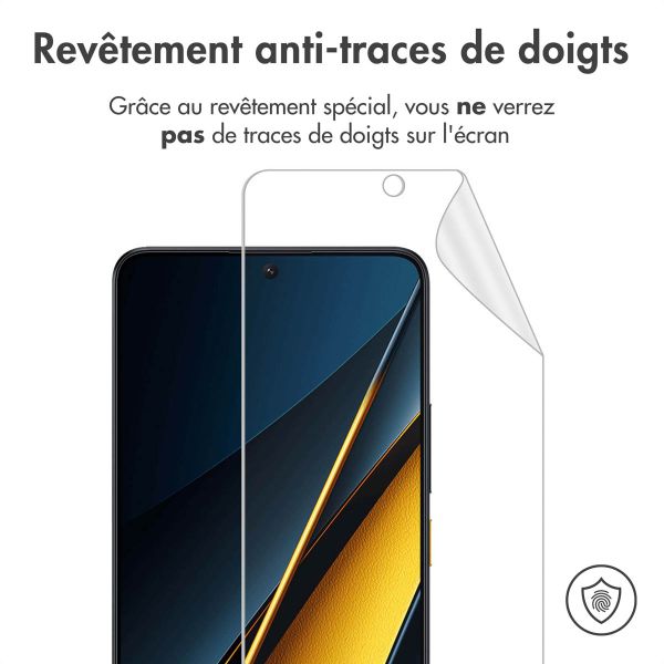 imoshion Protection d'écran Film 3 pack Xiaomi Poco X6 Pro