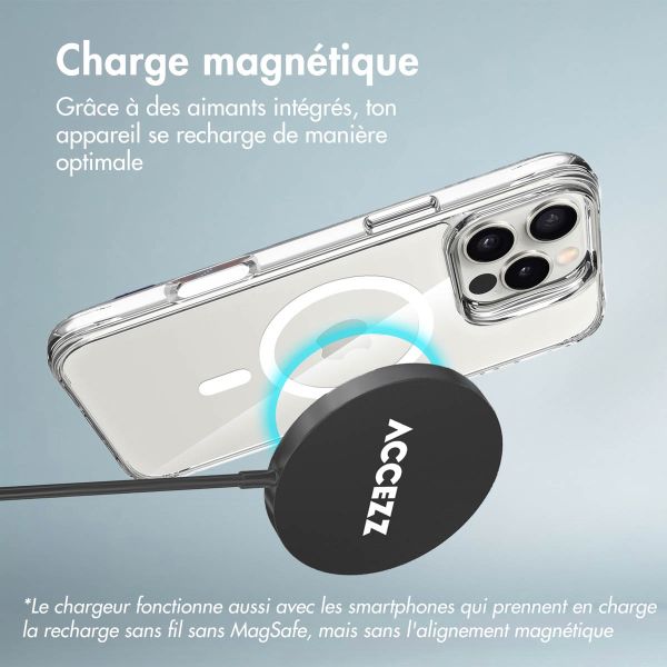 Accezz Chargeur MagSafe sans fil USB-C - 1 mètre - Noir