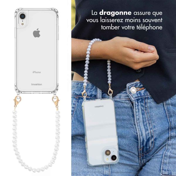 imoshion Coque avec dragonne + ﻿bracelet iPhone Xr - Perles