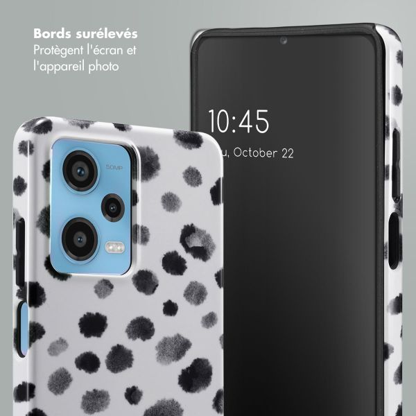 Selencia Coque arrière Vivid Xiaomi Redmi Note 12 Pro - Trendy Leopard