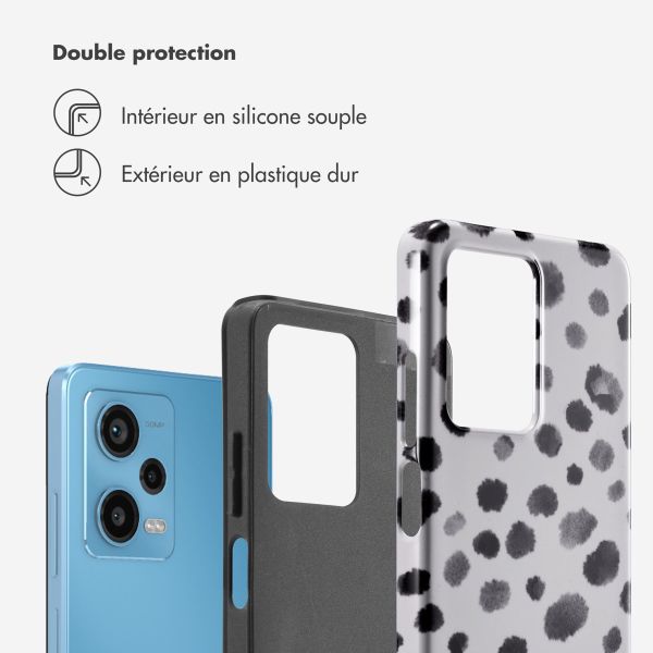 Selencia Coque arrière Vivid Xiaomi Redmi Note 12 Pro - Trendy Leopard