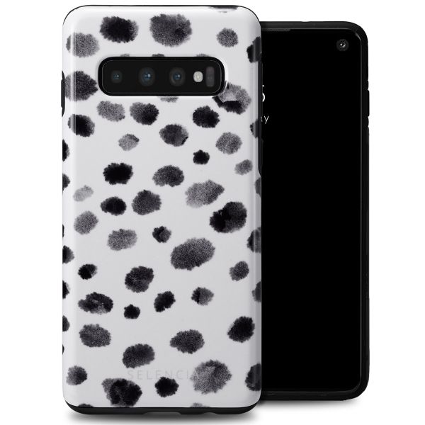 Selencia Coque arrière Vivid Samsung Galaxy S10 - Trendy Leopard