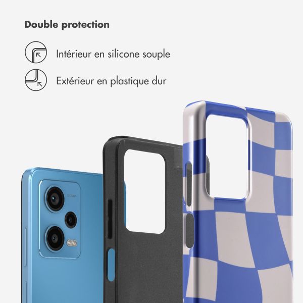 Selencia Coque arrière Vivid Xiaomi Redmi Note 12 Pro - Groovy Sapphire Blue