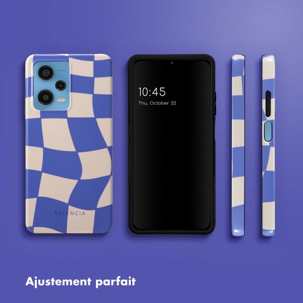 Selencia Coque arrière Vivid Xiaomi Redmi Note 12 Pro - Groovy Sapphire Blue