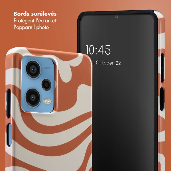 Selencia Coque arrière Vivid Xiaomi Redmi Note 12 Pro - Dream Swirl Orange