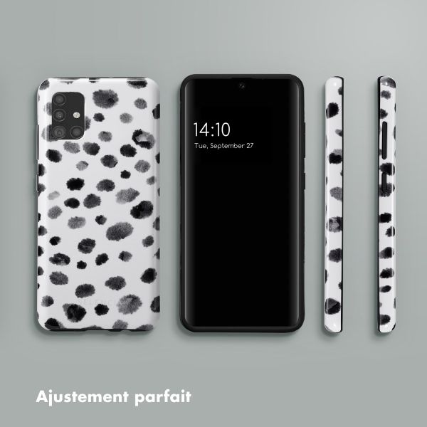 Selencia Coque arrière Vivid Samsung Galaxy A51 - Trendy Leopard