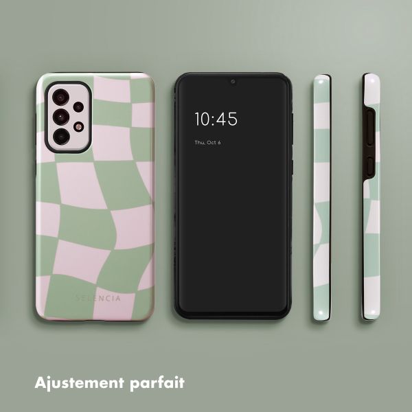 Selencia Coque arrière Vivid Samsung Galaxy A33 - Groovy Sage Green