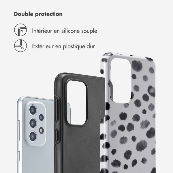 Selencia Coque arrière Vivid Samsung Galaxy A33 - Trendy Leopard