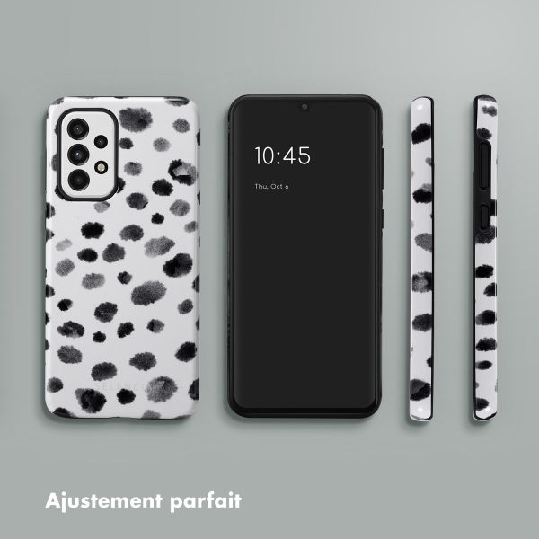 Selencia Coque arrière Vivid Samsung Galaxy A33 - Trendy Leopard