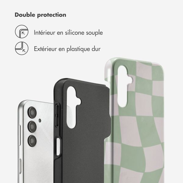 Selencia Coque arrière Vivid Samsung Galaxy A14 (5G/4G) - Groovy Sage Green