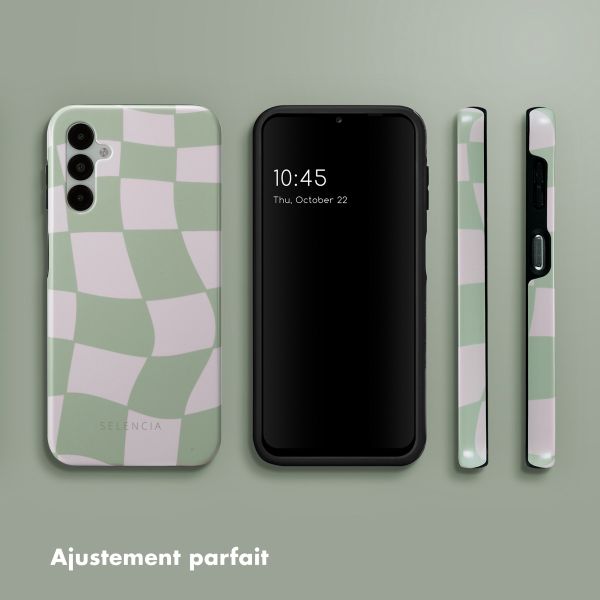 Selencia Coque arrière Vivid Samsung Galaxy A14 (5G/4G) - Groovy Sage Green