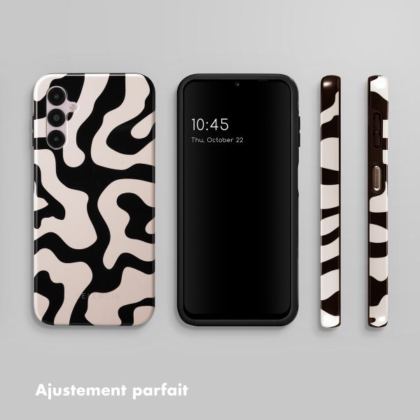 Selencia Coque arrière Vivid Samsung Galaxy A14 (5G/4G) - Art Wave Black