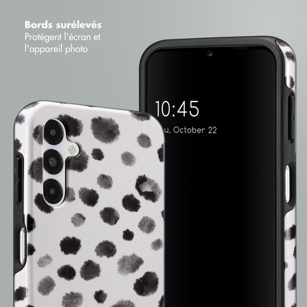 Selencia Coque arrière Vivid Samsung Galaxy A14 (5G/4G) - Trendy Leopard