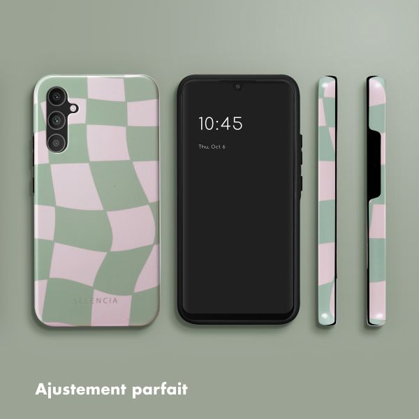 Selencia Coque arrière Vivid Samsung Galaxy A34 (5G) - Groovy Sage Green