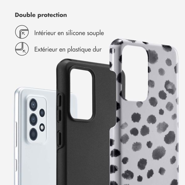 Selencia Coque arrière Vivid Samsung Galaxy A52(s) (5G/4G) - Trendy Leopard