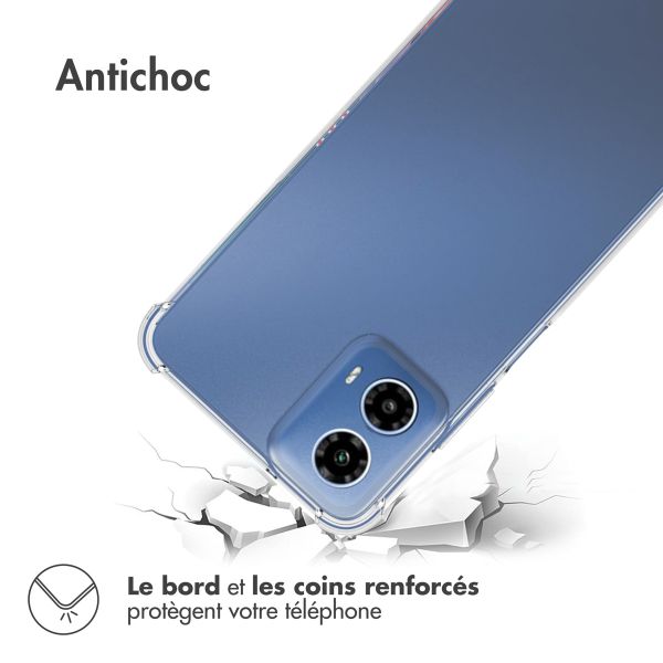 imoshion Coque antichoc Motorola Moto G34 - Transparent