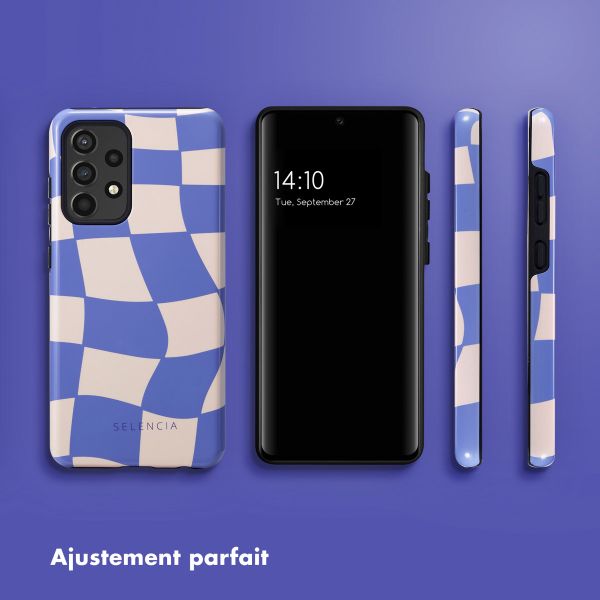 Selencia Coque arrière Vivid Samsung Galaxy A52(s) (5G/4G) - Groovy Sapphire Blue