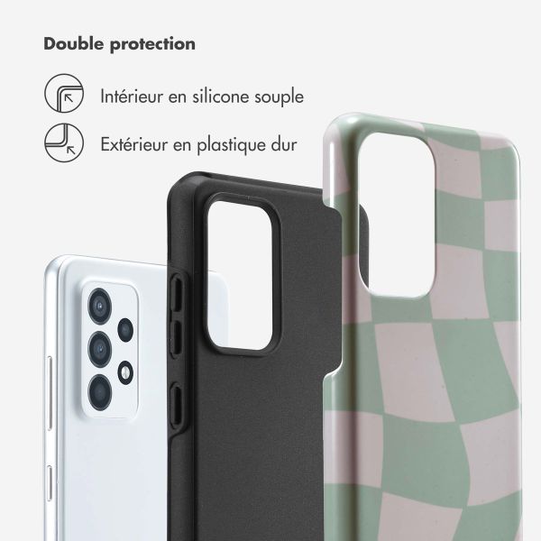 Selencia Coque arrière Vivid Samsung Galaxy A52(s) (5G/4G) - Groovy Sage Green