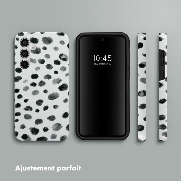 Selencia Coque arrière Vivid Samsung Galaxy A55  - Trendy Leopard