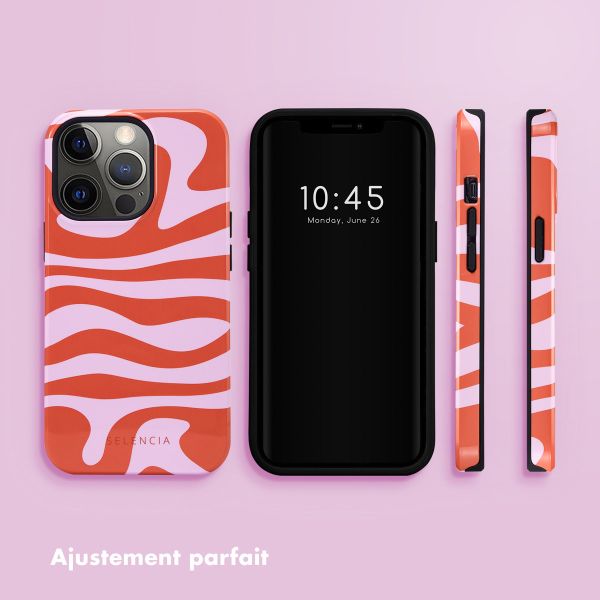 Selencia Coque arrière Vivid iPhone 13 Pro - Dream Swirl Pink