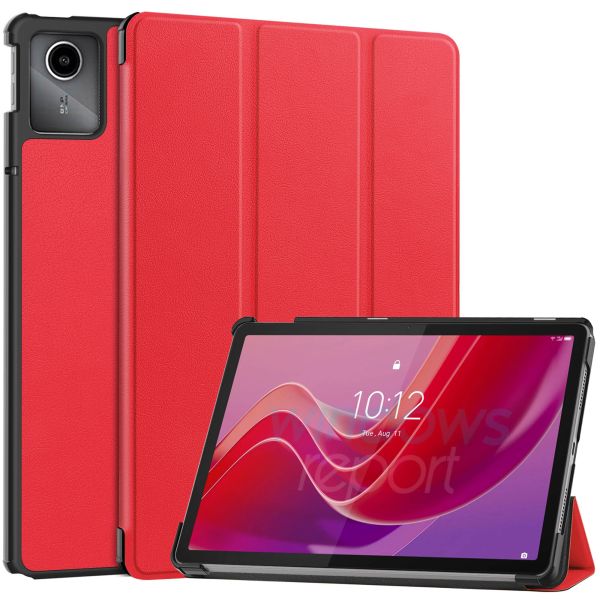 imoshion Coque tablette Trifold Lenovo Tab M11 - Rouge