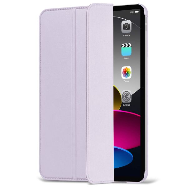 Decoded Textured Sillicon Slim Cover iPad 10 (2022) 10.9 pouces - Lavender