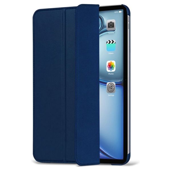 Decoded Textured Sillicon Slim Cover iPad Air 13 pouces (2024) M2 - Navy Peony