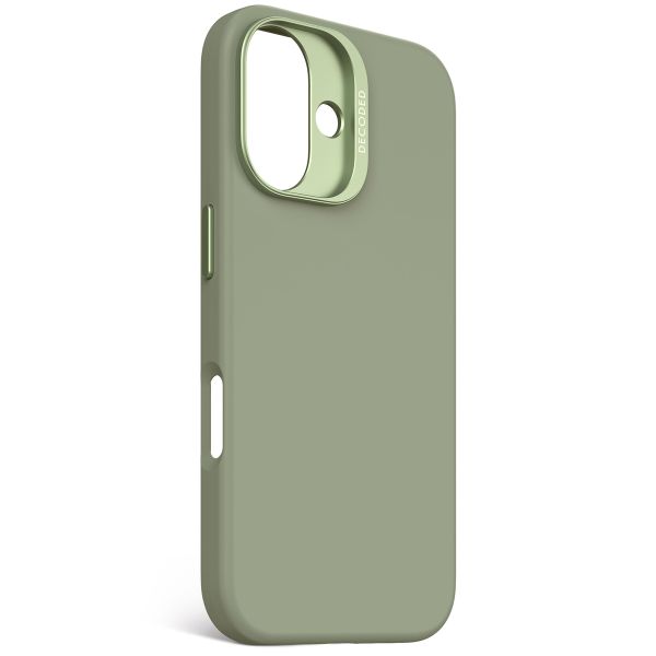 Decoded Coque en silicone MagSafe iPhone 16 - Jade